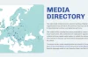 Медийна карта на Европа от "Проект Оазис"